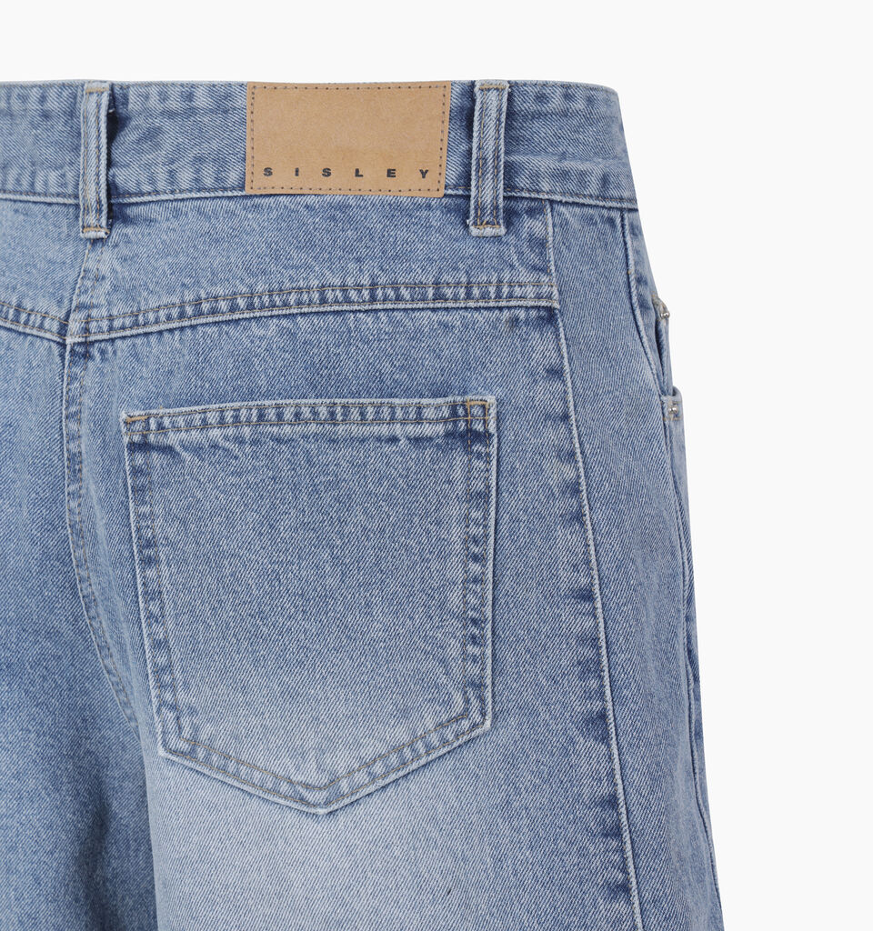 Blue jean bermudas - sisley k donna - Blau | Sisley K image number 4